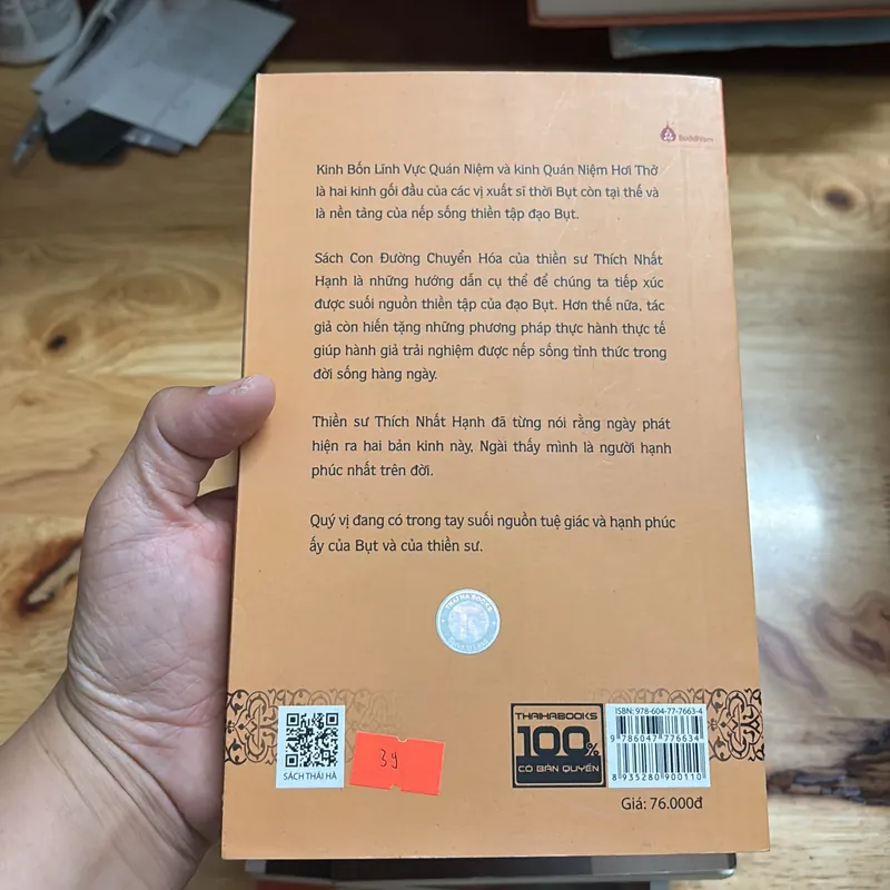 II Phật Giáo: Con Đường Chuyển Hoá _ Kinh Bốn Lĩnh Vực Quán Niệm - Thích Nhất Hạnh - 2020 702679