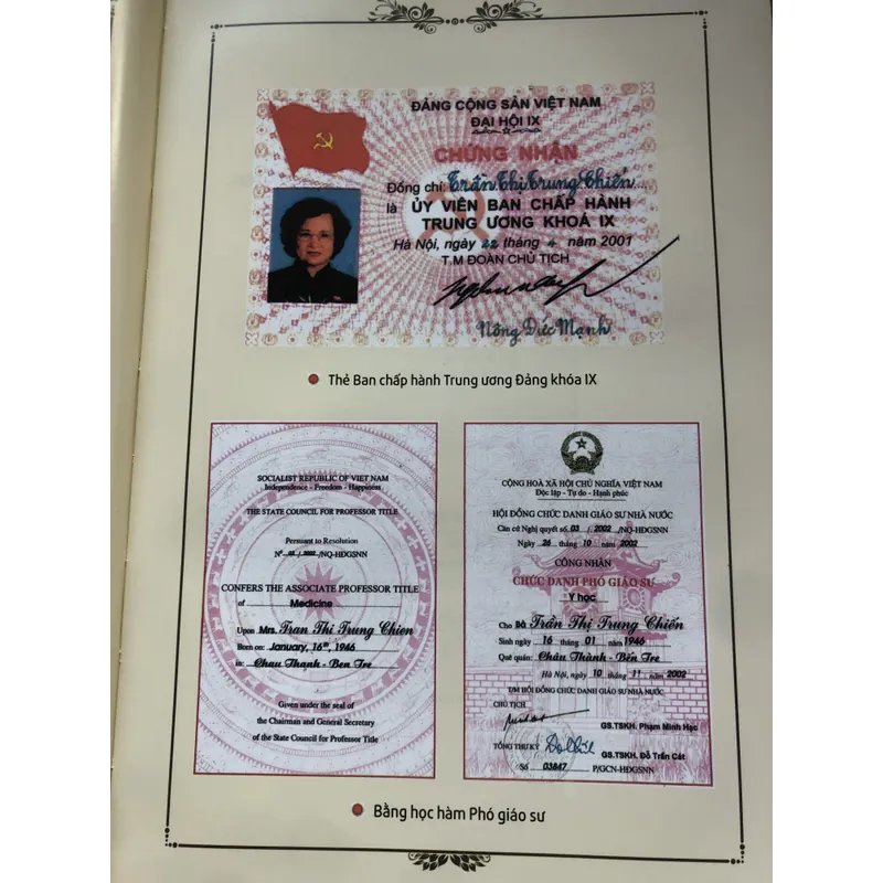 Trần Thị Trung Chiến - Cuộc đời và sự nghiệp 708096