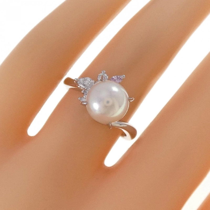 Nhẫn ngọc trai Akoya PT900 8.3mm 666792