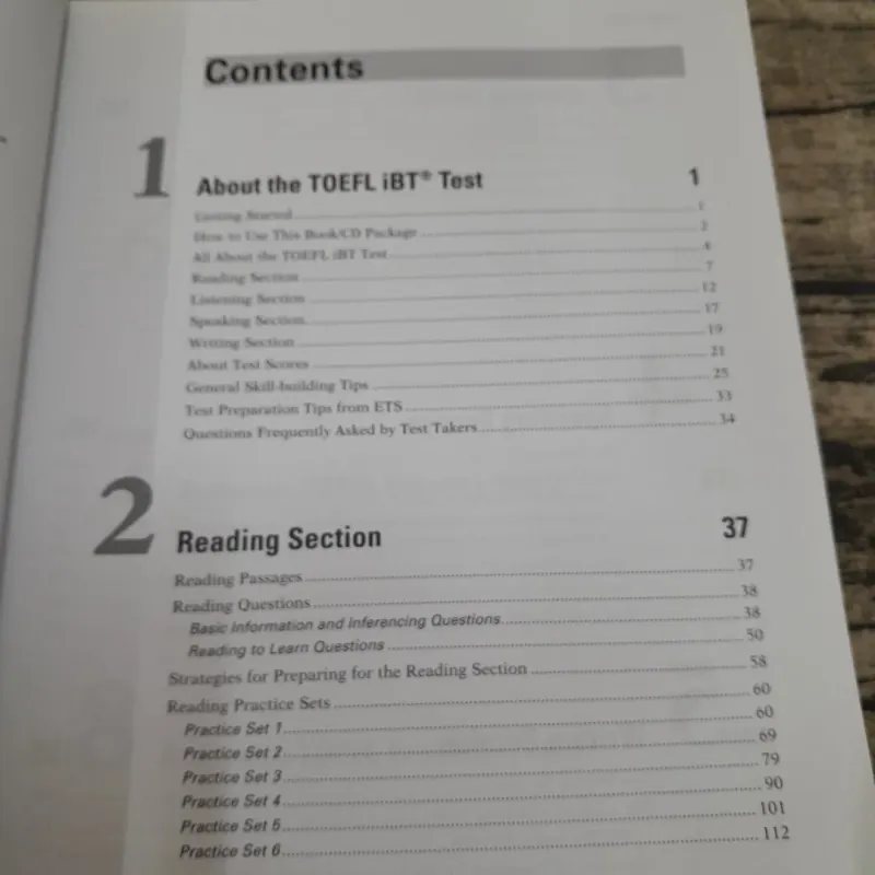 Sách The Official Guide to the TOEFL TEST 4TH EDI with Authentic Tests. Singapore 2012 761557