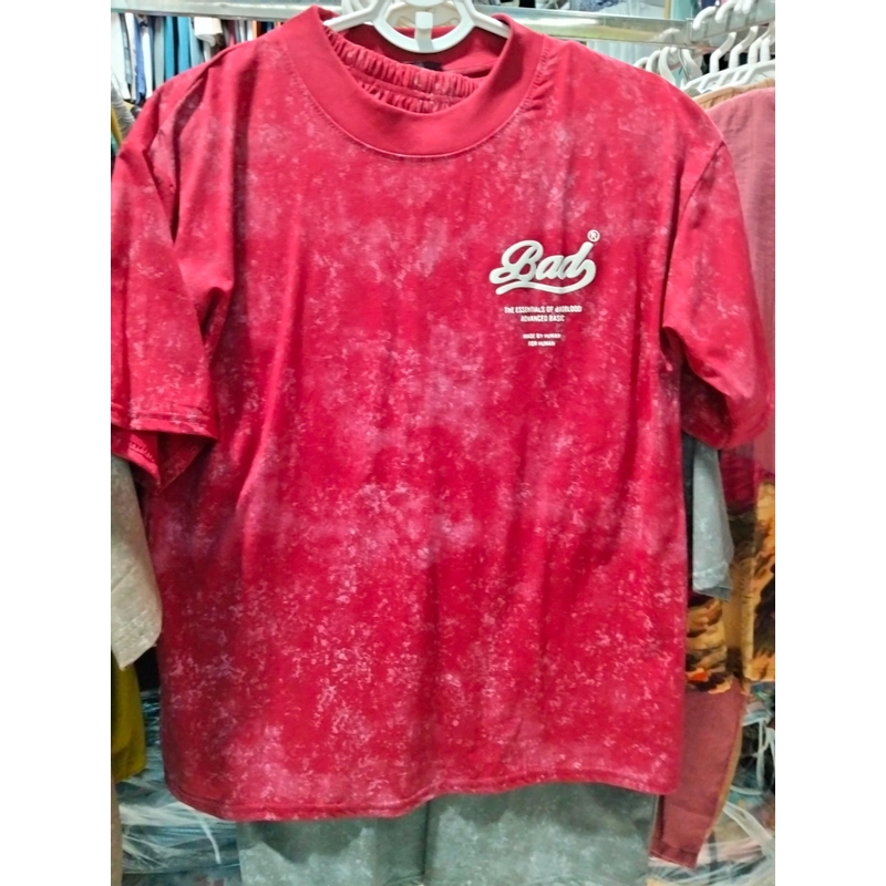 Bộ đồ áo phông cộc tay quần đùi .cotton loang nữ (45-67kg) 492907