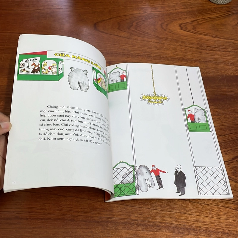 II Sách Thiếu Nhi: Chuyện Của BaBar _ Chú Voi Con - JEAN DE BRUNHOFF - 2014 497679