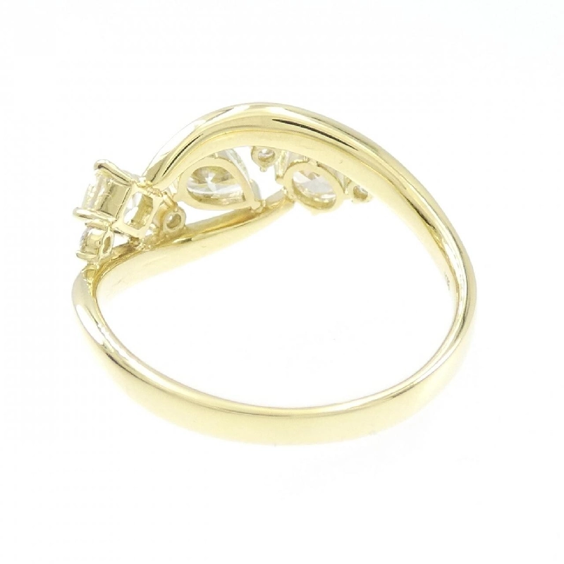 【Sản phẩm mới】Nhẫn kim cương K18YG 0.82CT 671155