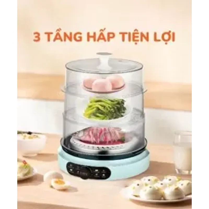 Nồi hấp Unie UE680 – Dung tích 15L siêu to, hấp 3 tầng cực tiện! 🍲🔥 715795