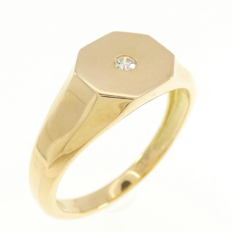 【Sản phẩm mới】Nhẫn kim cương K18YG 0.03CT 670174