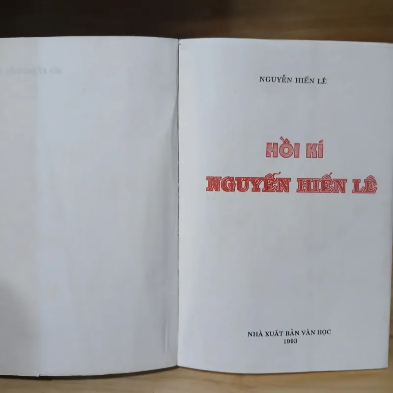 Hồi Kí NGUYỄN HIẾN LÊ (XB 1993) 1030176