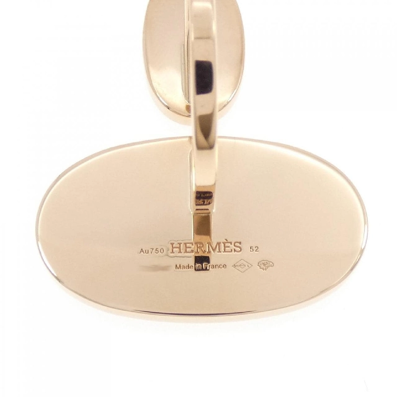 Nhẫn Hàng hiệu Authentic Hermès Chaine d'Ancre Verso 839280