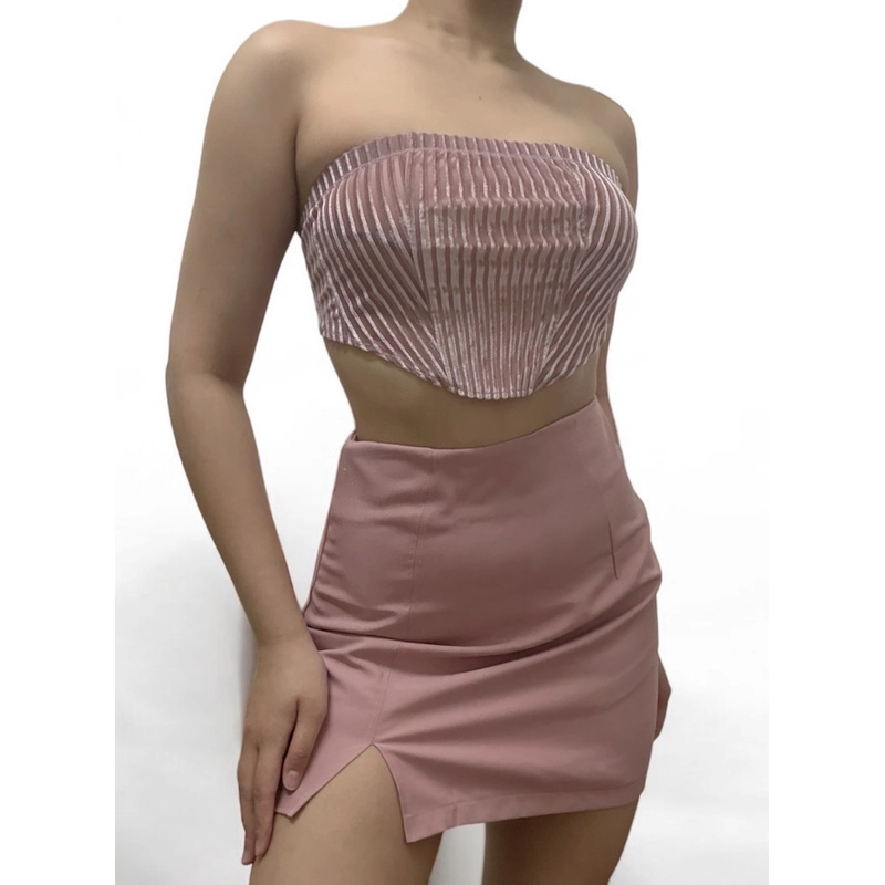 Set đồ nữ màu hồng size m 445913