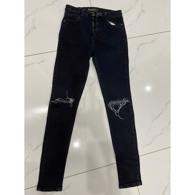 Quần kaki nữ đen size S 475341