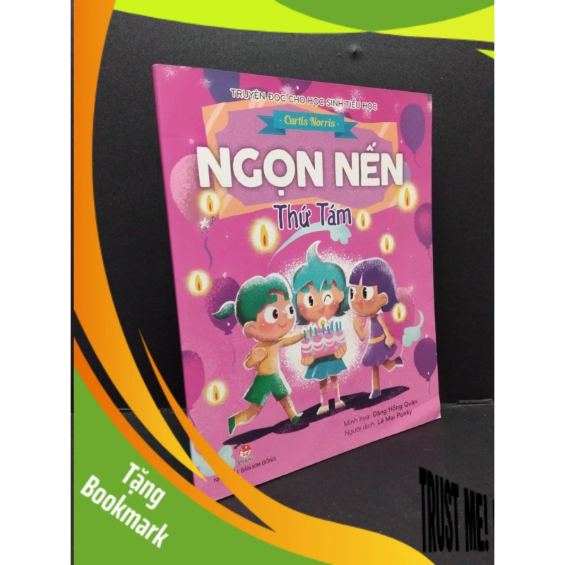 (TẶNG BOOKMARK) Ngọn nến thứ tám Curtis Norria mới 90% ố nhẹ 2019 RBK.ASB1309 948808