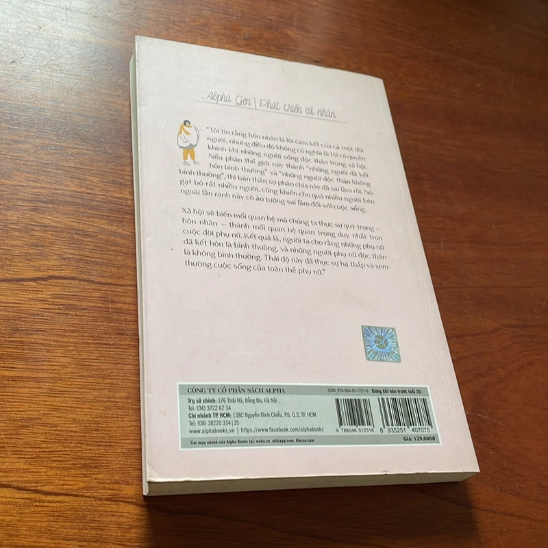 II Sách Kỹ Năng: Đừng Kết Hôn Trước Tuổi 30 - Trần Du - 2017 498200