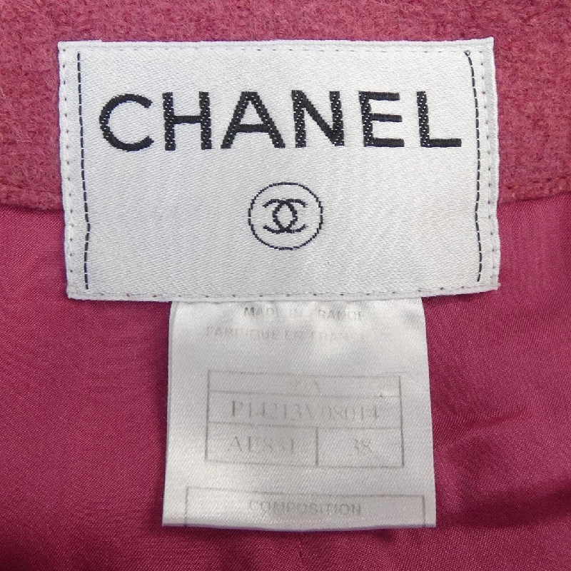 【Mã giảm giá】【Cổ điển】Áo khoác không cổ CHANEL 636751