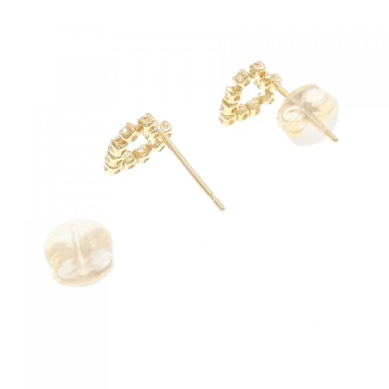 K18YG Bông tai hình trái tim - Hàng hiệu Authentic 867513