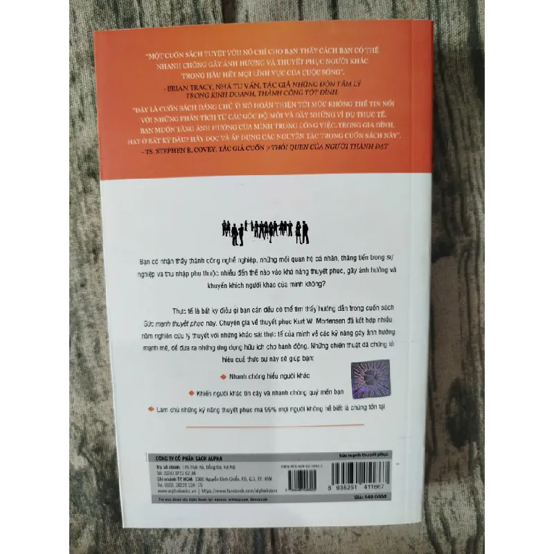 Sức mạnh thuyết phục Kurt W.Mortensen TSTK1908 KỸ NĂNG 339474