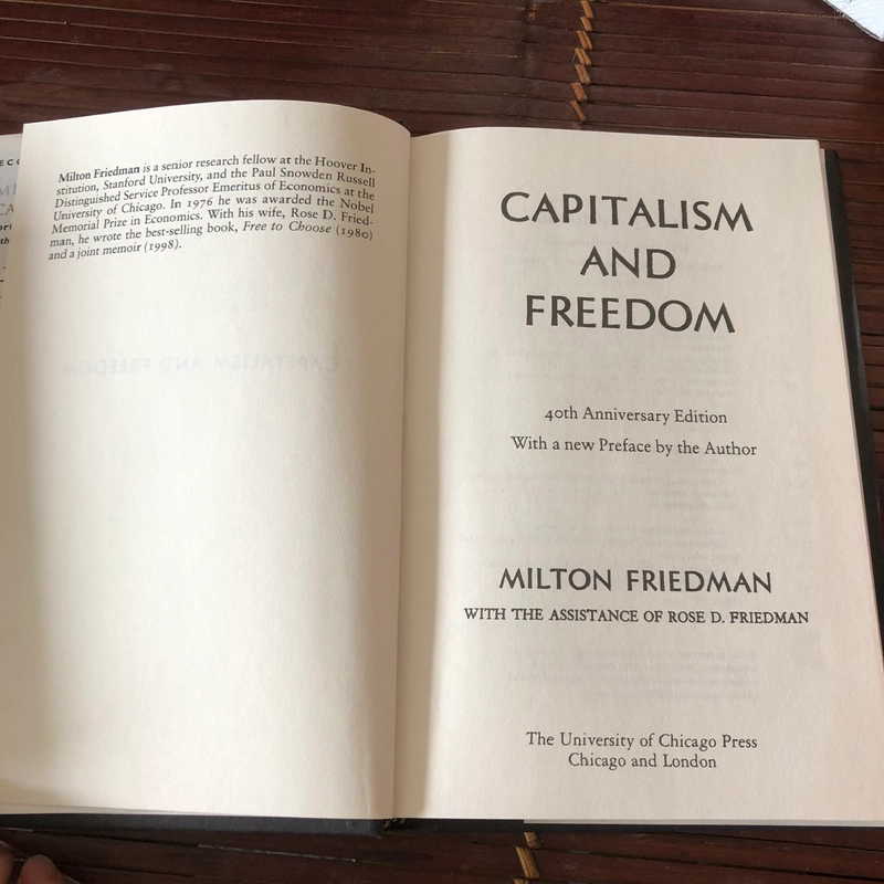 Capitalism and Freedom - Milton Friedman 333356