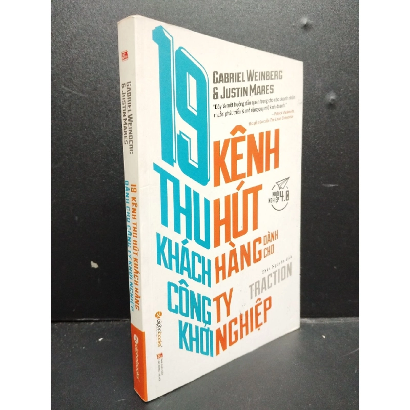 19 Kênh Thu Hút Khách Hàng Dành Cho Công Ty Khởi Nghiệp mới 80% bẩn bìa 2017 HCM2405 Gabriel Weinberg & Justin Mares SÁCH KỸ NĂNG 914544