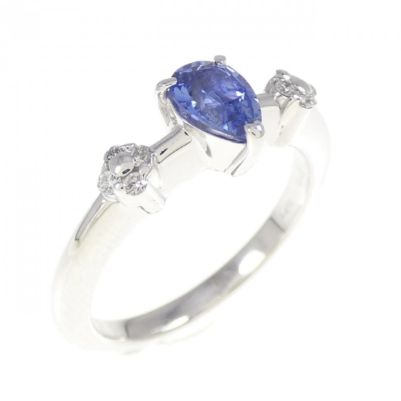 Nhẫn Sapphire K18WG 0.518CT 669667