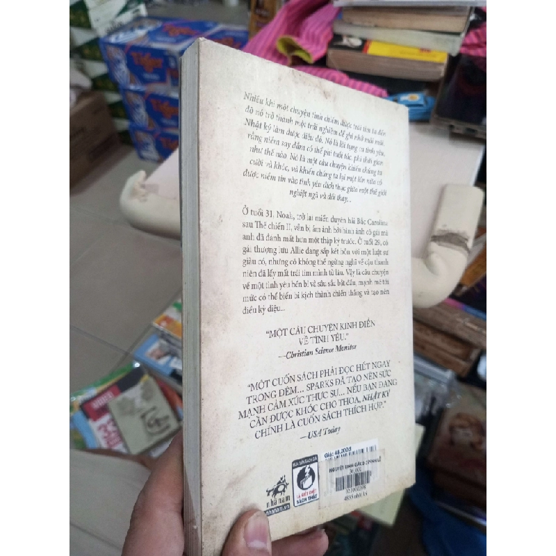 Nhật Ký - Nicholas Sparks 2010 mới 80% ố Văn học nước ngoài HCM1004 1007553