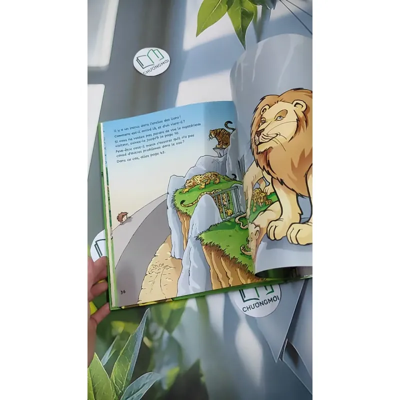 [MIỄN PHÍ BỌC SÁCH] 50 Surprises Au Zoo ( Pháp) 990375