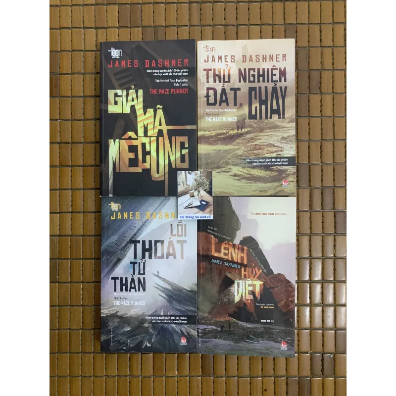 Giải mã mê cung, Thử nghiệm đất cháy, Lối thoát tử thần, Lệnh huỷ diệt The Maze Runner 455451