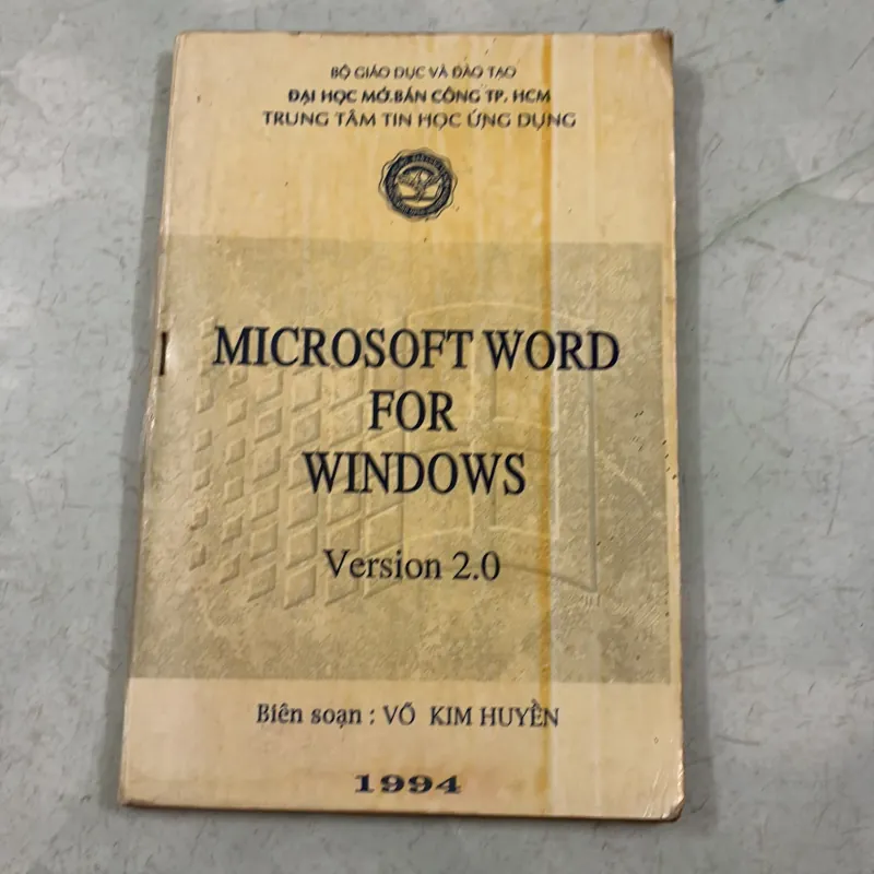 Microsoft Word for Windows - 1994s 1009819