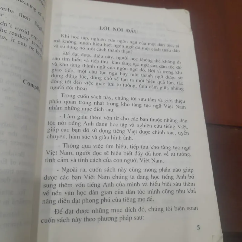 TỤC NGỮ VIỆT NAM song ngữ Việt - Anh 931428