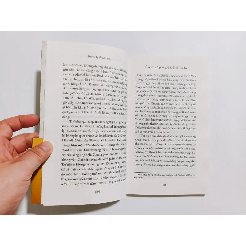 Ở Quán Cà Phê Của Tuổi Trẻ Lạc Lối - Patrick Modiano 931491