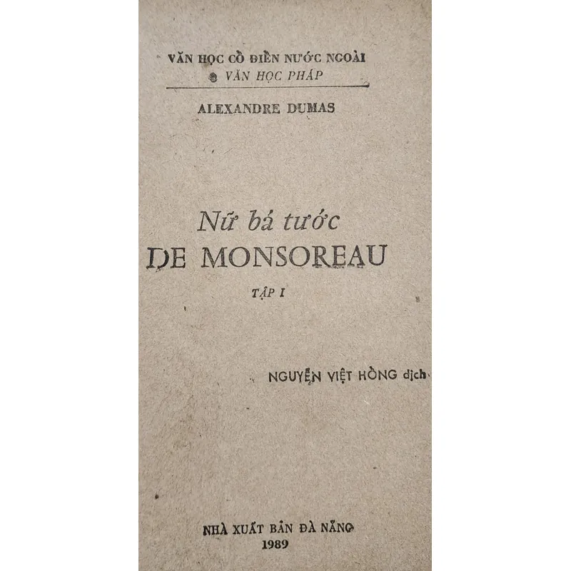 NỮ BÁ TƯỚC DE MONSOREAU (trọn bộ 3 tập) | Alexandre Dumas

 713768