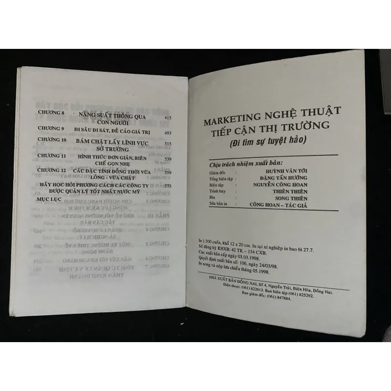 Marketing - Nghệ thuật tiếp cận thị trường-Đi Tìm Sự Tuyệt Hảo 1029093