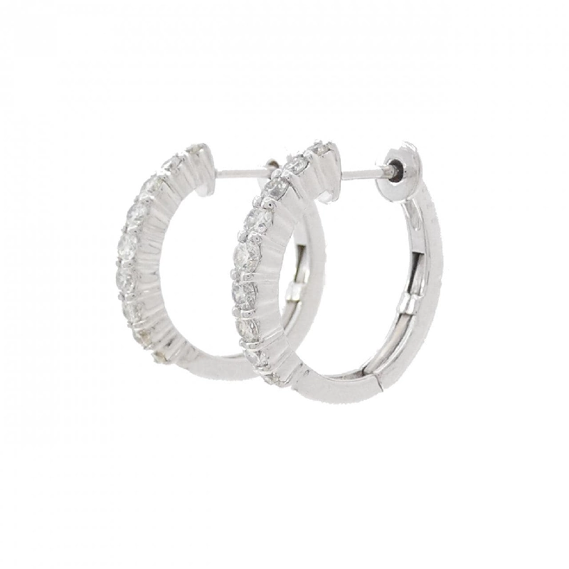 K18WG Bông tai kim cương 0.50CT - Hàng hiệu Chính hãng 873012