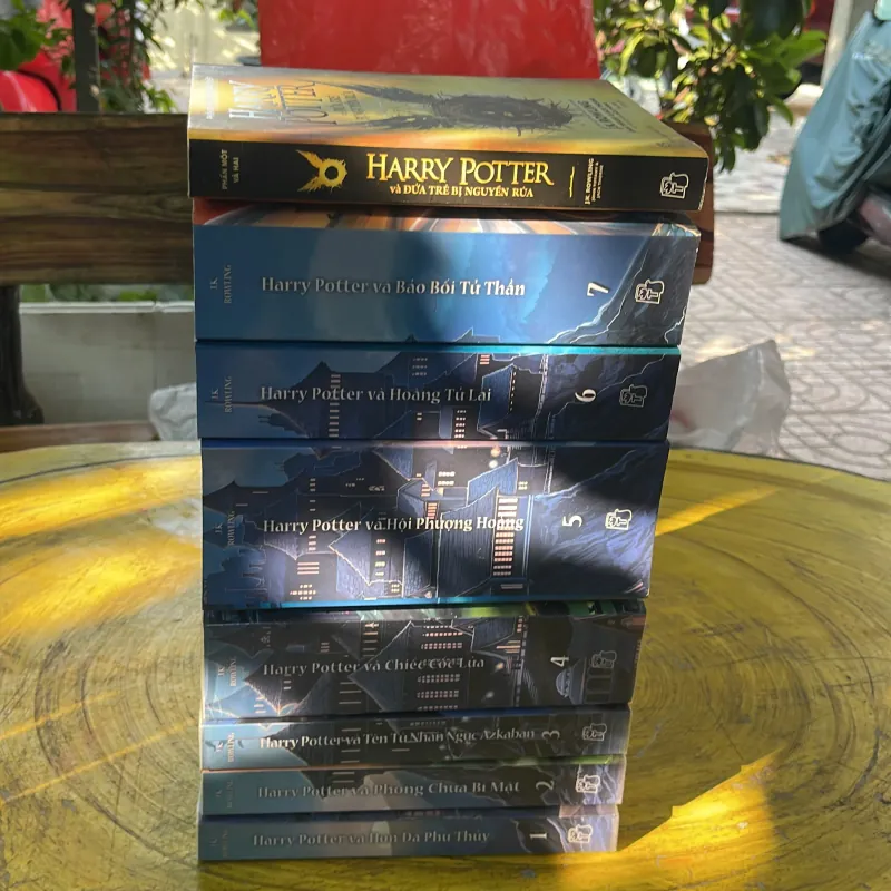 HARRY POTTER trọn bộ 8 cuốn bìa lâu đài - J.K. ROWLING 1007093