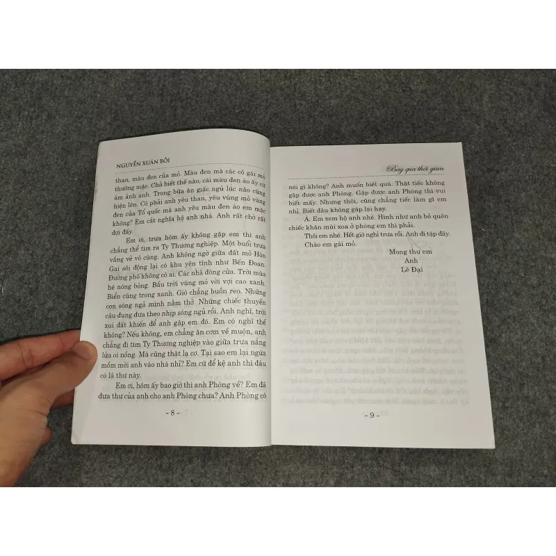BAY QUA THỜI GIAN - NGUYỄN XUÂN BỐI 588818