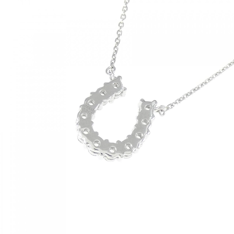 Dây chuyền kim cương PT900/PT850 hình móng ngựa 0.312CT - Hàng hiệu Chính hãng 862875