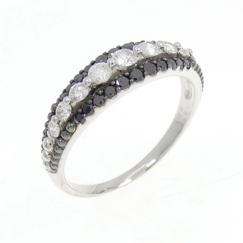 Nhẫn kim cương K18WG/K18BG 0.33CT 672826