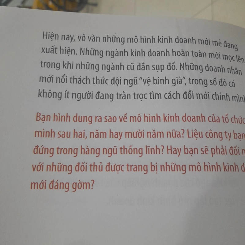 Tạo lập MÔ HÌNH KINH DOANH 501063