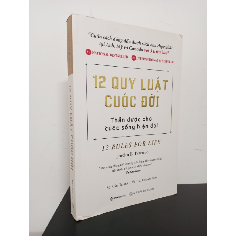 12 Quy Luật Cuộc Đời: Thần Dược Cho Cuộc Sống Hiện Đại - Jordan B. Peterson New 90% HCM.ASB0711 62194