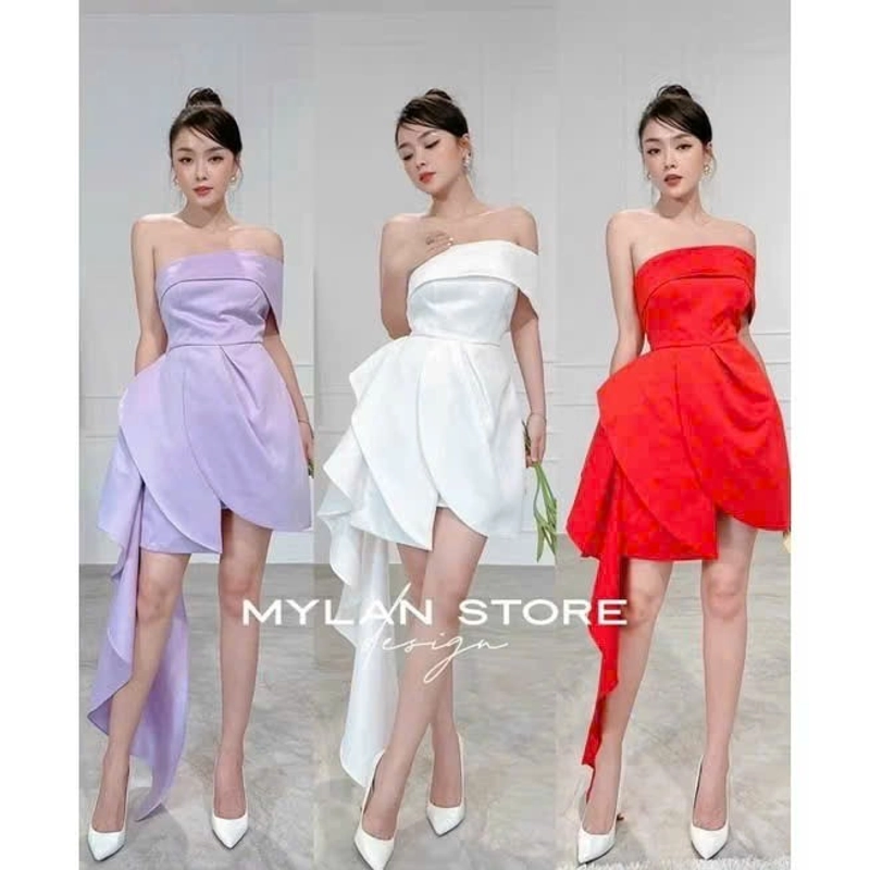 Váy dự tiệc đồng giá 149k đủ mẫu, đủ màu mới, 55kg đổ lại mặc vừa 545486