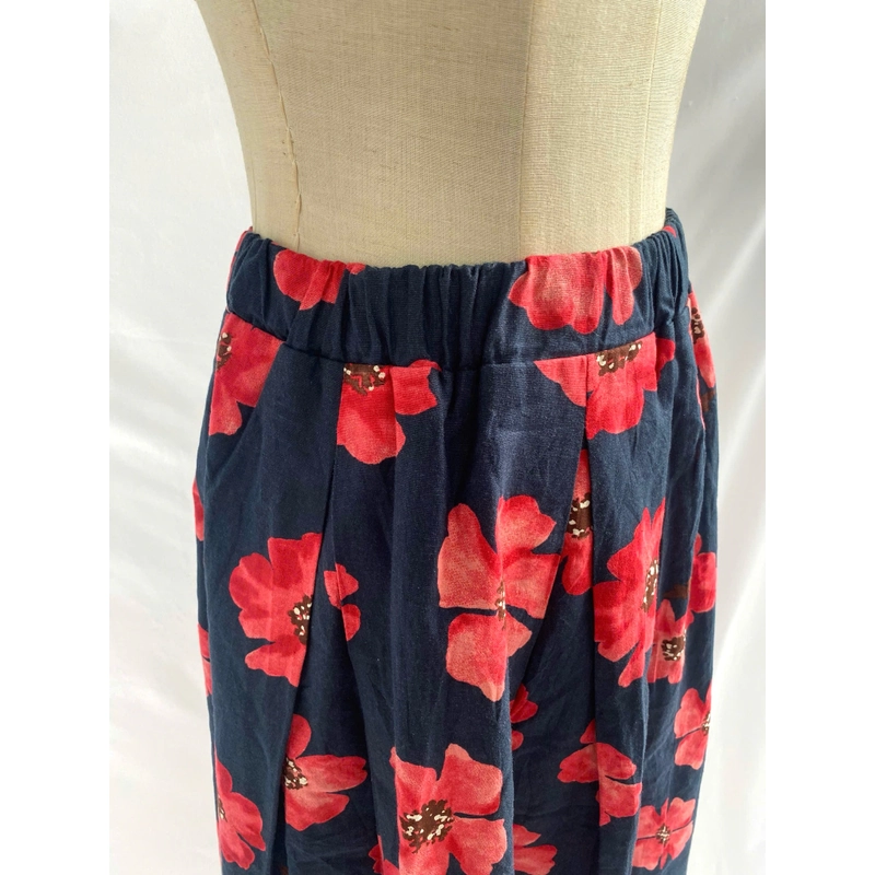 🌻CHÂN VÁY CARO ĐỎ, Free size, Eo chun, Mới 90% 452769