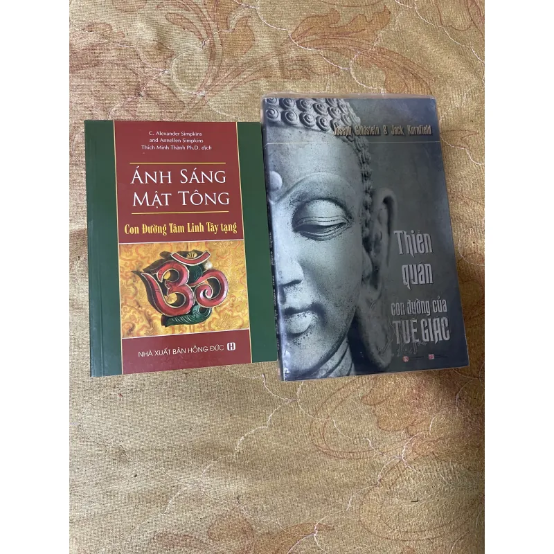 COMBO THIỀN QUÁN CON ĐƯỜNG CỦA TUỆ GIÁC- ÁNH SÁNG MẬT TÔNG CON ĐƯỜNG TÂM LINH TÂY TẠNG 724468