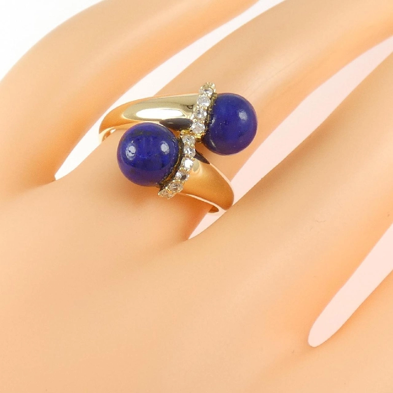 Nhẫn Lapis Lazuli K18YG - Hàng hiệu Chính hãng 849636