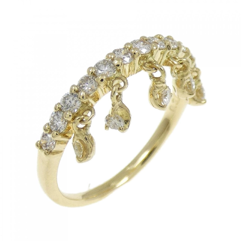 Nhẫn kim cương K18YG 0.36CT 672240