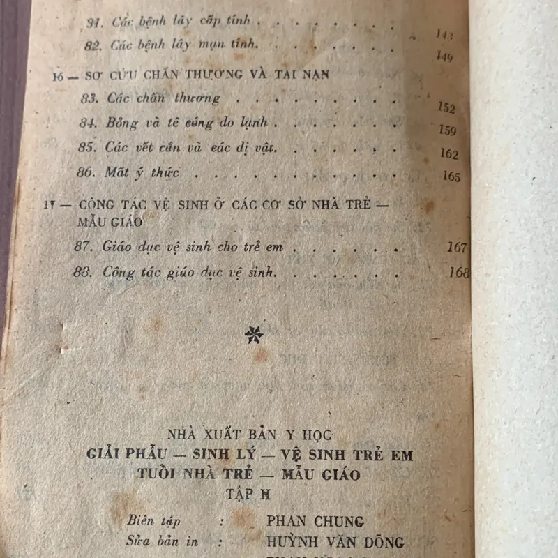 Giải phẫu sinh lý vệ sinh trẻ em tuổi nhà trẻ và mẫu giáo 608351