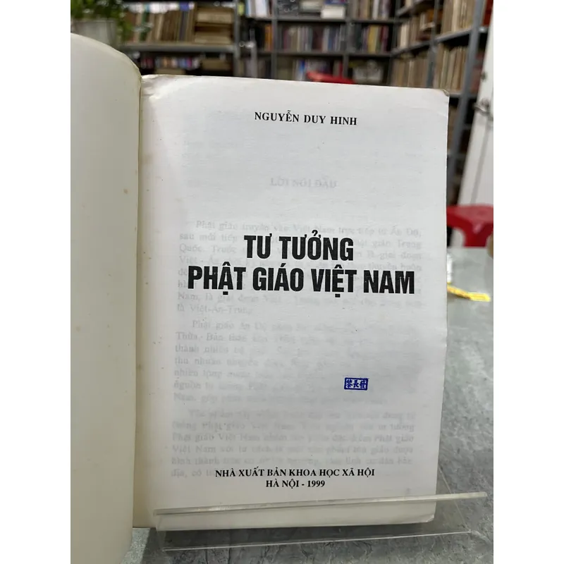 TƯ TƯỞNG PHẬT GIÁO VIỆT NAM - NGUYỄN DUY HINH 720391