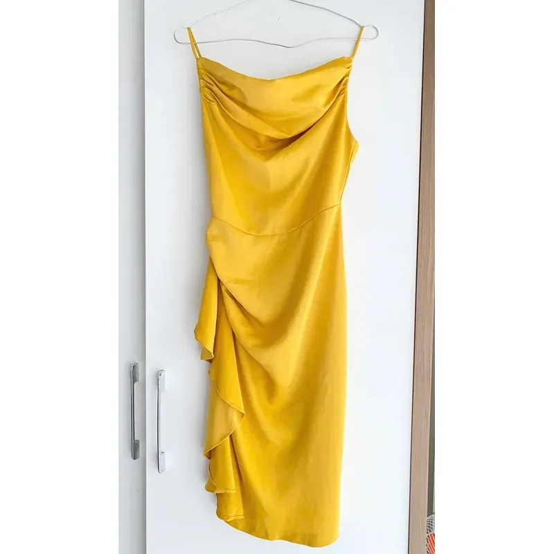 MỚI 99%***ĐẦM DẠ TIỆC ZARA BASIC *2 DÂY TÔN DÁNG* KÍN ĐÁO SEXY* TẶNG QUÀ 0Đ FREESHIP 591634