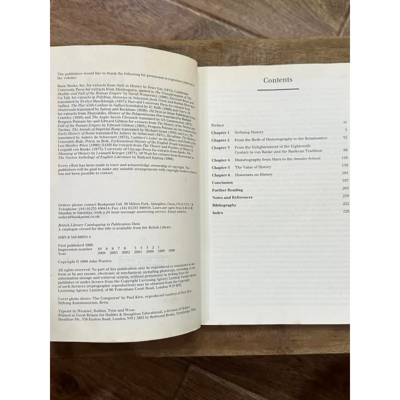 The Past and Its Presenters - John Warren 728379