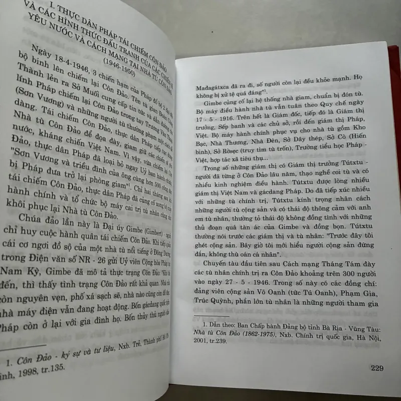 Lịch sử đấu tranh của các chiến sĩ yêu nước và cách mạng nhà tù Côn Đảo 1007142
