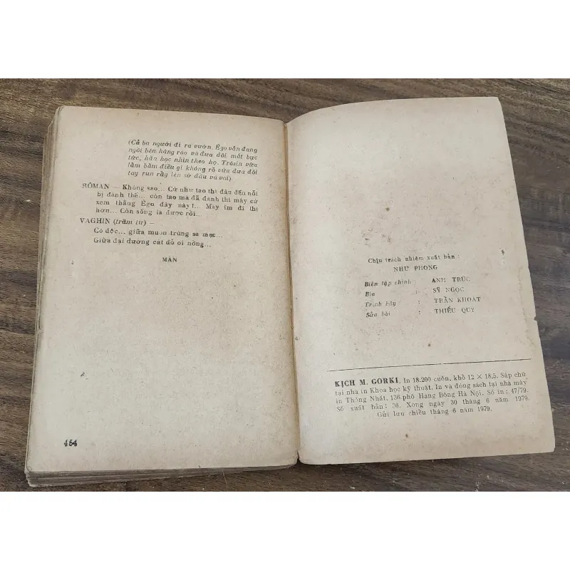 Kịch Maxim Gorky (in 1979 - 454 trang) 763018