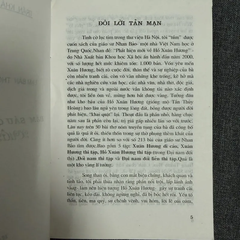 Lạm bàn thơ Hồ Xuân Hương hay Băm sáu cái nõn nường Xuân Hương - Trần Khải Thanh Thủy 754399