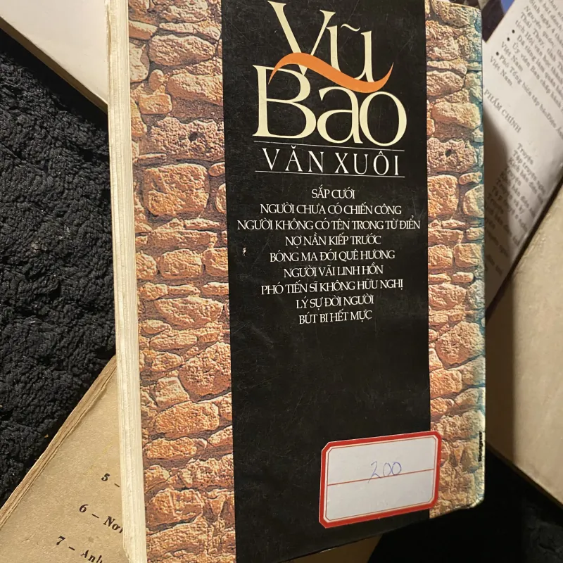 7 cuốn của nhà văn Vũ Bão( 6 cuốn có chữ ký) 1038183
