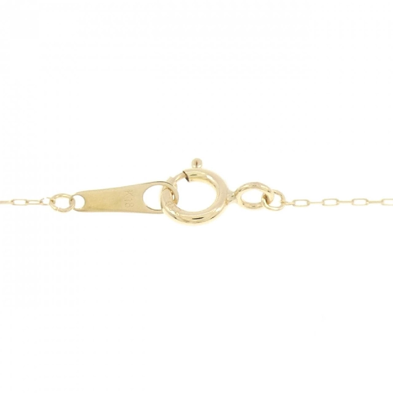 K18YG Hoa Hồng Kim Cương Dây Chuyền 0.10CT - Hàng hiệu Chính hãng 860057